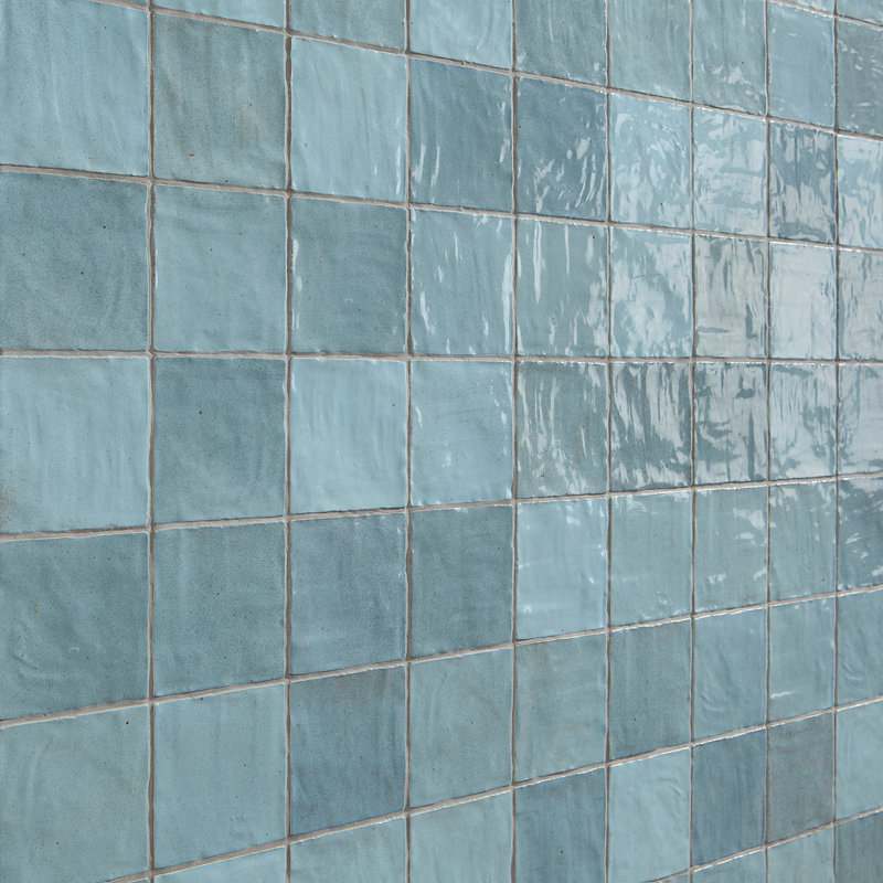 Ivy Hill Tile Kingston 4" x 4" Straight Edge Ceramic Tile Perigold